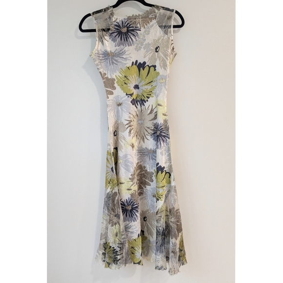 NEW Komarov Lace Trim Charmeuse Maxi Dress - Picture 6 of 8